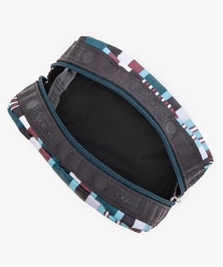 LeSportsac SQUARE COSMETIC/ファンシーストライプ ファンシーストライプ