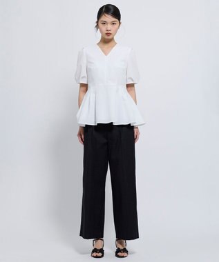 TOCCA BUNNY PUFF ブラウス アイボリー系