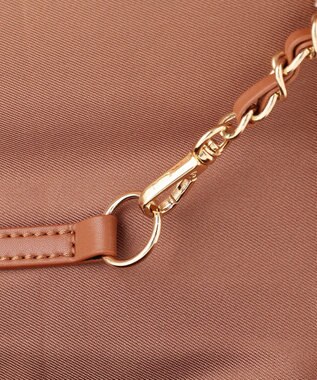 23区 GIOLICAツイード ショルダーバッグ テラコッタミックス