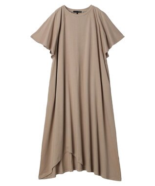 Green Parks ・ＳＵＧＡＲ　ＳＰＯＯＮ　カットアシメヘムワンピース Gray Beige