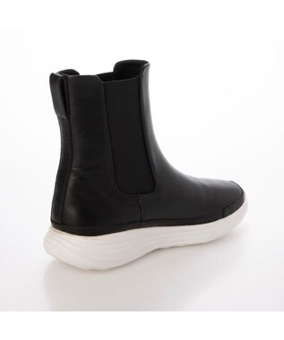 MODE ET JACOMO <D'ICI>サイドゴアショートブーツ ブラック