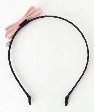 組曲 KIDS 【Fサイズ】ポインテッドリボン カチューシャ ピンク系