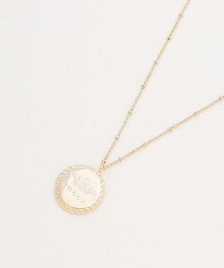 TOCCA LOGO COIN NECKLACE ネックレス ゴールド系