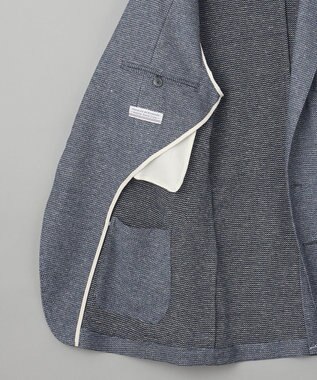 GOTAIRIKU 【ウォッシャブル】ノルマンディーリネン カーディガンジャケット（23年モデル） サックスブルー系8