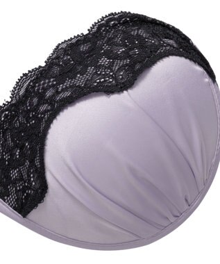 BRADELIS New York 【NuBra / ナチュラルタイプ】ヌーブラ・エアーライト クラリス デザインヌーブラ ストラップレス バックレス パープル