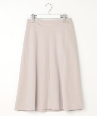 J.PRESS LADIES L 【洗える・セットアップ対応】Tricot フレア スカート グレージュ系