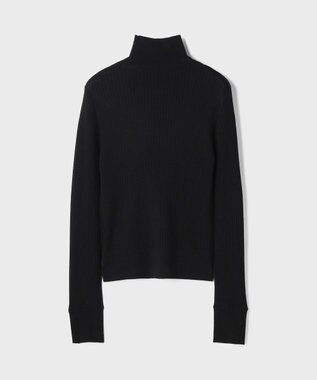 GRACE CONTINENTAL ウールハイゲージニットトップ ブラック