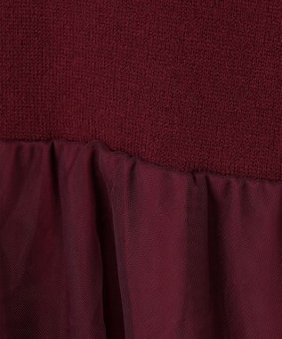 ANY SIS 【2SET】チュールインナー ツイン ボルドー