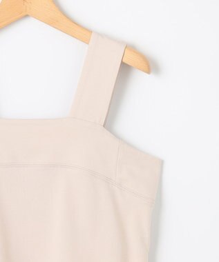 組曲 チュールレイヤードタンク グレージュ系