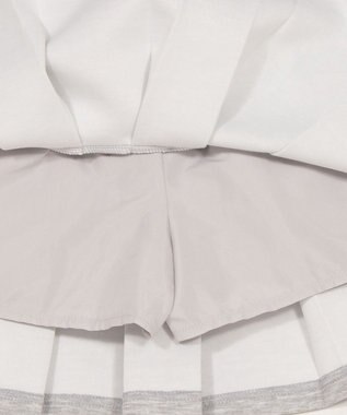 WEGO ダンボールプリーツスカパン 杢グレー