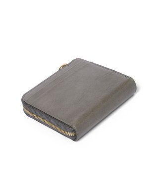 PELLE BORSA L字ファスナーミニ財布 Minato ミナト 3502 グレー