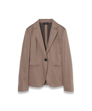 JOSEPH 【WEB&OUTLET限定】ビスバイストレッチ　シングルブレストジャケット Frozen Mocha
