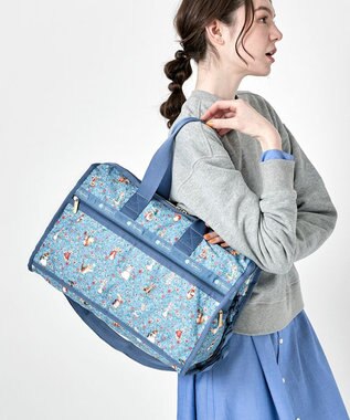 DELUXE MED WEEKENDER/ホリデーフローラルピーター / LeSportsac