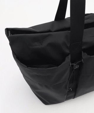 Y'SACCS ドローストリング コンビカラービッグトート ブラック
