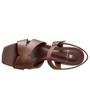 REGAL FOOT COMMUNITY 【ビューフィット】A68Y ストラップサンダル ブラウン