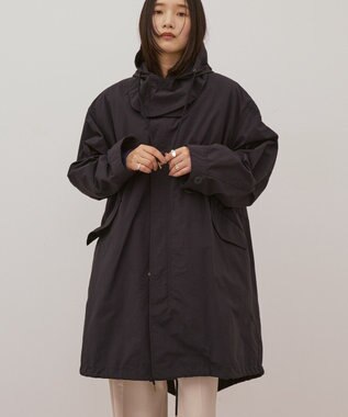 AMERICAN HOLIC 3WAYライナー付きモッズコート Black