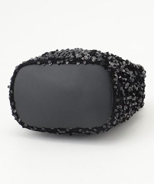 ANY SIS スパンコールチェーン バッグ ブラック