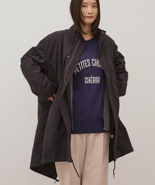 AMERICAN HOLIC 3WAYライナー付きモッズコート Black