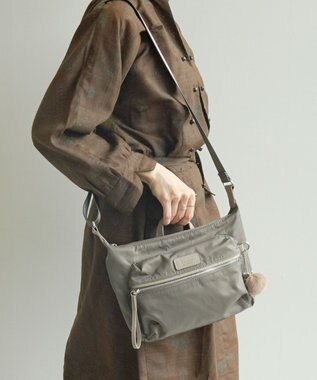 ACE BAGS & LUGGAGE kanana project PJ-15 ライトリーバッグ 舟形ショルダー 17371 カナナプロジェクト 軽量 グレージュ