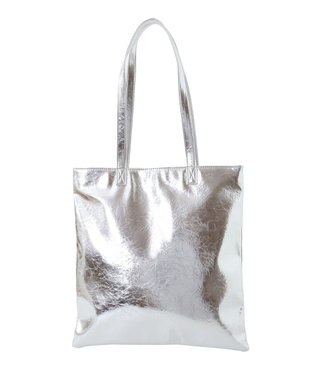 AMERICAN HOLIC メタリックトートBAG Silver