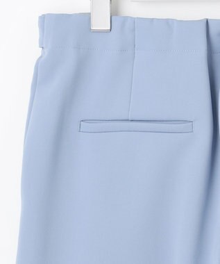 J.PRESS LADIES 【洗える】ノルディスバックスキン ワイド パンツ ブルー系