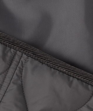 23区 L 【洗える/撥水加工】中綿 ロング パディング アウター グレー系