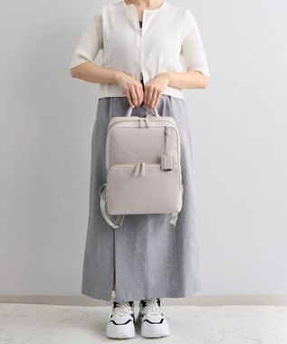ACE BAGS & LUGGAGE 【雑誌掲載】Jewelna Rose フレイヤ・リュック２ A4ジャストサイズ 16125 ビジネスバッグ ホワイトグレー
