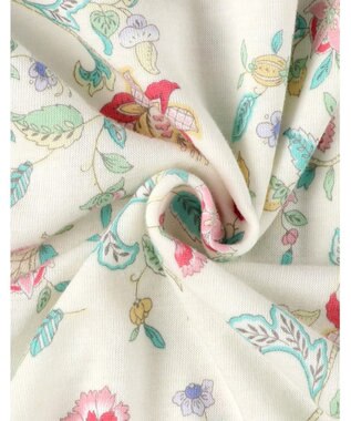 WACOAL パジャマ 長袖 長ズボン 綿混(本体) あったか ミントン 3Lまで対応 大きいサイズ レディース NDW428 /ワコール ホワイト