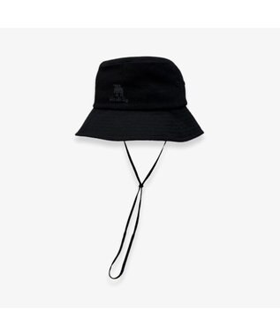 林八百吉商店 moz  綿麻ひも付きハット ブラック