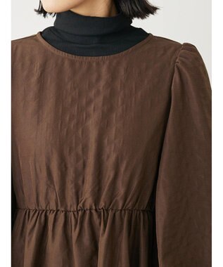 Green Parks ・ＳＵＧＡＲ　ＳＰＯＯＮ　バックオープンワンピース Brown