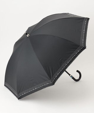 MOONBAT 【ランバン オン ブルー（LANVIN en Bleu）】晴雨兼用日傘 シルバーラメ刺繍