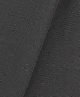 自由区 S 【カタログ掲載】ウールライクストレッチワイド パンツ チャコールグレー