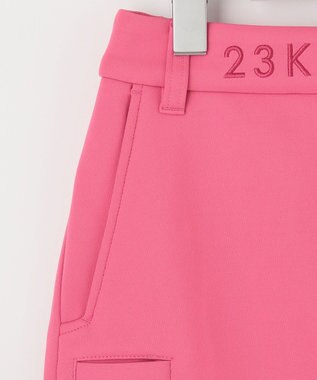 23区GOLF 【WOMEN】【吸水速乾/UVケア】ダンボールニット 台形 スカート ピンク系