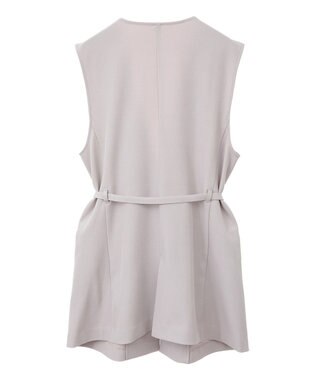 earth music&ecology ショルダータックジレ Beige