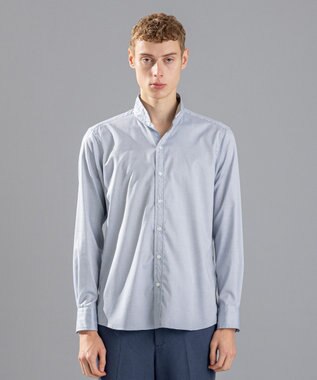 JOSEPH HOMME 80/2オックス　ウイングカラーシャツ サックスブルー系