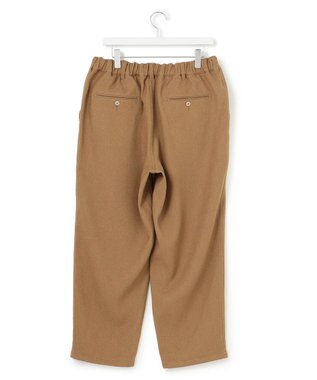 J.PRESS YORK STREET 【UNISEX】2WAYシルエット ツイルパンツ キャメル系