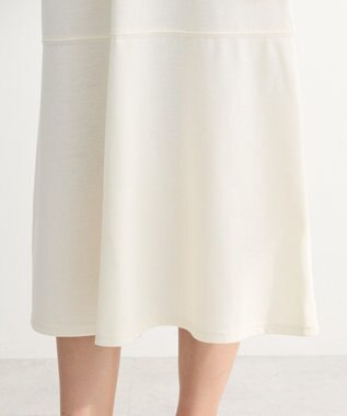 Green Parks ＳＥＴ２点ベスト＋配色ステッチワンピース Ivory