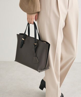 Green Parks ・ＫＯＳＳＯＲＥＣＯ　バイカラー２ＷＡＹミニトート Charcoal Gray