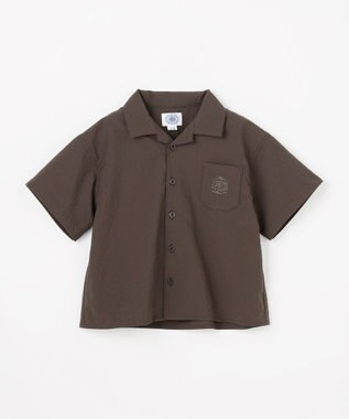 J.PRESS KIDS 【100-130cm】 サッカーシャツ ブラウン