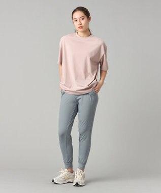 Chacott Handsome Cotton オーバーTシャツ グレイッシュローズ