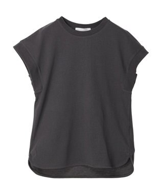 Green Parks ・Ｐｅｔｉｔ　Ｆｌｅｕｒ　リブフレンチＴＥＥ Charcoal Gray