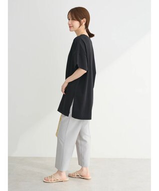 Green Parks 冷っとすずやか　袖広チュニック Black