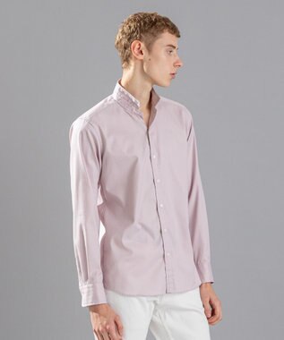 JOSEPH HOMME 80/2オックス　ウイングカラーシャツ ローズ系