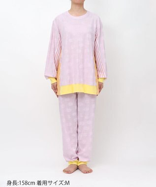 tsumori chisato SLEEP ツモリチサト パジャマ 長袖 長ズボン レディース UDX530/ワコール ピンク