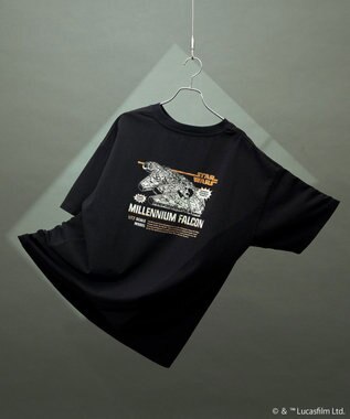 AMERICAN HOLIC 【STAR WARS】Millennium Falcon Tシャツ Black