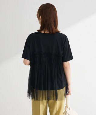 Green Parks ・ＥＬＥＮＣＡＲＥ　ＤＵＥ　チュールドッキングＴＥＥ Gray Mixture