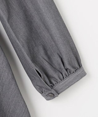 組曲 KIDS 【150-170㎝】 クラシカルグレーワンピース グレー