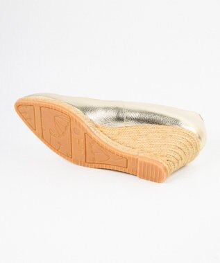 gaimo 【GAIMO/ガイモ】ポインテッドエスパドリーユパンプス/TEVA-RS シャンパンゴールド