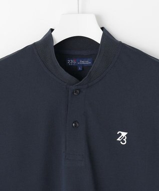 23区GOLF 【MEN】遮熱エイトムーブポロシャツ ネイビー系