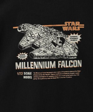 AMERICAN HOLIC 【STAR WARS】Millennium Falcon Tシャツ Black